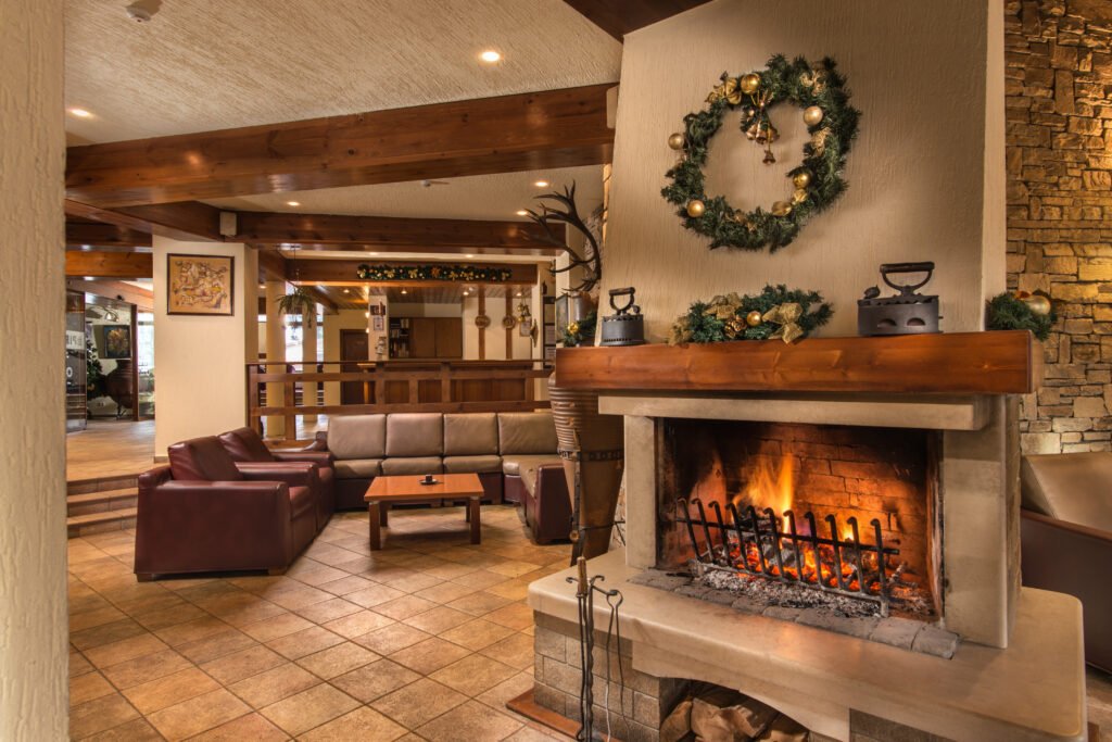 Lobby Fireplace